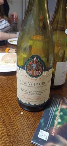 Bourgogne Premier Cru Quentin Beaufort Tastevinage 2002