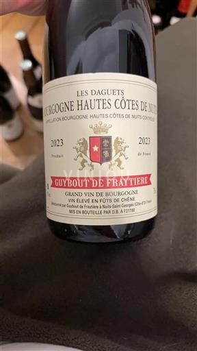 Borgogna Hautes Côtes de Nuits Premier Cru Guybout De Fraytiere Les Daguets 2023