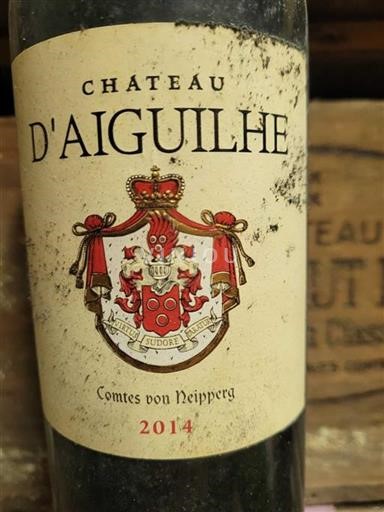 Bordeaux Castillon-côtes-de-bordeaux Château Aiguilhe 2014
