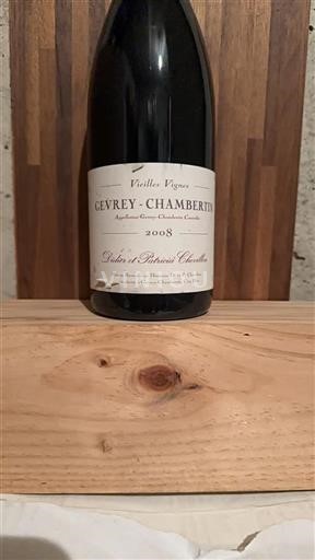 Burgundy Gevrey-Chambertin Grand Cru Didier Et Patricia Chevillon Vieilles Vignes 2008