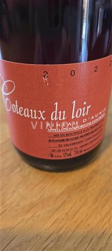 Vallée de la Loire Coteaux-du-loir Jeanmarie Renvoisé 2022