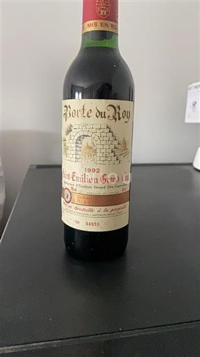 Burdeos Saint-Émilion Gran Cru Porte Du Roy 1992