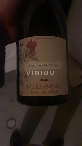 Bourgogne Marsannay Grand Cru Charlopin Tissier La Montagne 2022