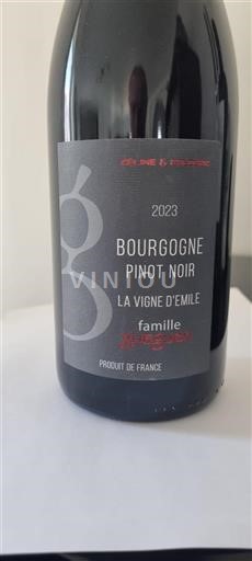 Bourgogne Grand Cru Famille Gueguen La Vigne d'Emile 2023