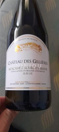 Údolí Loiry Muscadet-sèvre-et-maine Château Des Gillières 2023