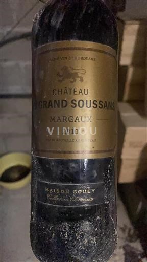 Bordeaux Margaux Château Grand Soussans 2010