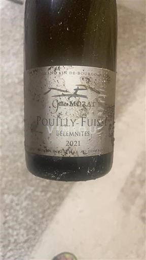 Burgund Pouilly-fuissé Gilles Morat Bélemnites 2021