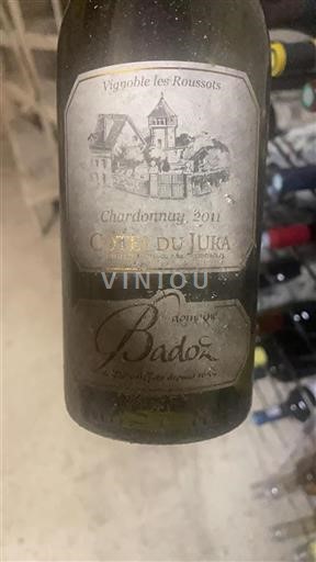 Jura Côtes du Jura Domaine Badoz Chardonnay 2011