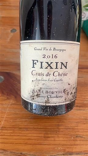 Burgundsko Fixin Grand Cru René Bouvier Crais de Ch%c3%aane 2016