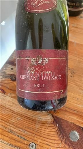 Alsácia Crémant da Alsácia Ch. Grass Cremant d'Alsace Não Sazonado