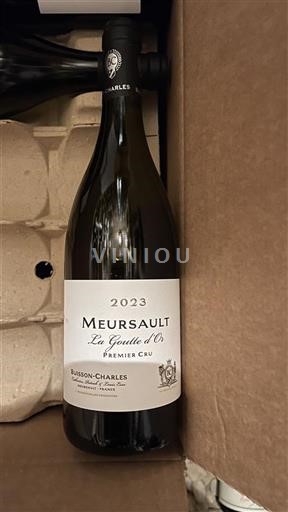 Bourgogne Meursault Premier Cru Buissoncharles La Goutte d%27Or 2023