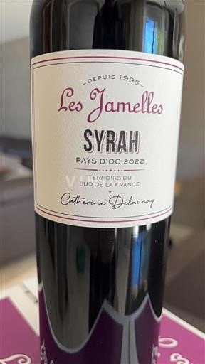 Languedoc-Roussillon Pays d'Oc Les Jamelles Syrah 2022