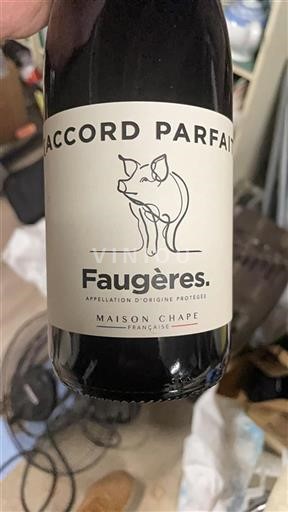 Languedoc Faugères Maison Chape Accord Parfait 2023