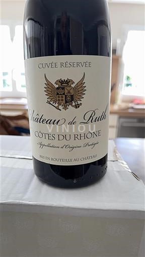 Rona dolina Côtes-du-Rhône Château Ruth Réservée 2024