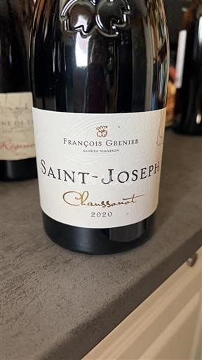 Rhône-dalen Saint-Joseph François Grenier Chaussonot 2020