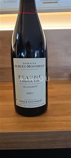 Burgundy Unspecified Premier Cru Domaine Dubuetmonthelie Les Aigrots 2021