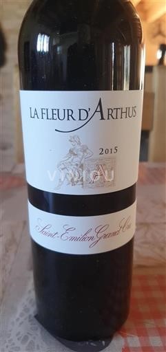 Bordeaux Saint-Émilion Grand Cru Grand Cru La Fleur Arthus 2015
