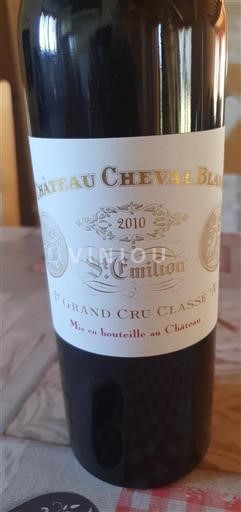 Bordeaux Saint-Émilion Grand Cru Château Cheval Blanc 2010