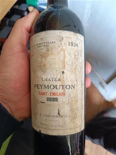 Bordeaux Saint-Émilion Château Peymouton 1934