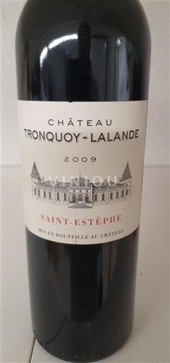 Bordeaux Saint-Estèphe Château Tronquoylalande 2009