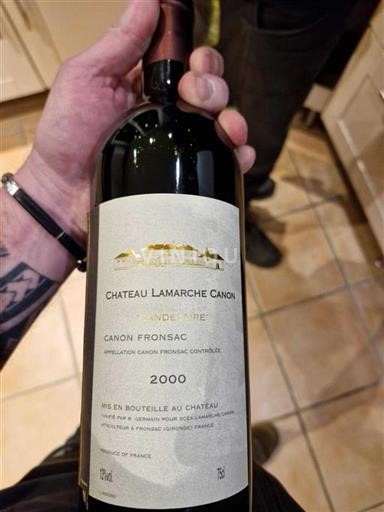 Bordeaux Canon-Fronsac Château Lamarche Canon Candelair 2000