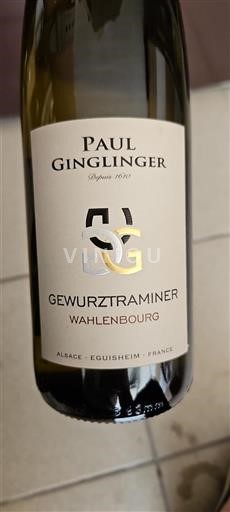 Elsass Gewürztraminer Paul Ginglinger Wahlenbourg 2022