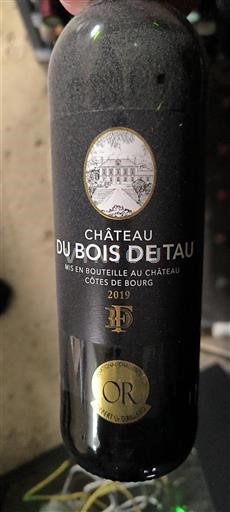 Bordeaux Côtes-de-bourg Château Bois De Tau 2019