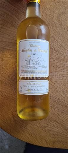 Bordeaux Premières Côtes de Bordeaux Château Moulin De Corneil 2017