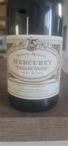 Borgonha Mercurey Seguin Manuel Vieilles Vignes 2022