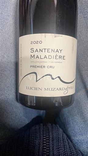Bourgogne Santenay Premier Cru Lucien Muzard & Fils La Maladi%c3%a8re 2020