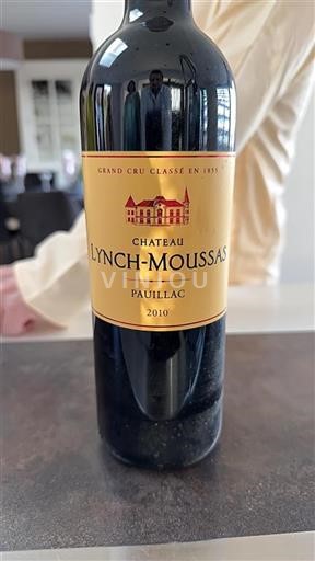 Bordeaux Pauillac Grand Cru Château Lynch Moussas 2010
