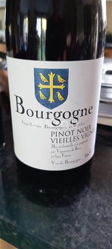 Vin Rouge sec Vieilles Vignes Vignerons de Buxy 2022 France Bourgogne