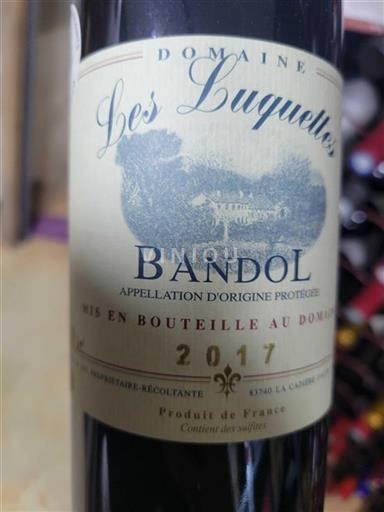 Provenza Bandol Domaine Les Luquettes 2017