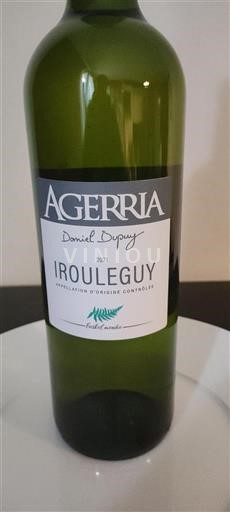 Sudoeste Irouléguy Agerria Daniel Dupuy 2021