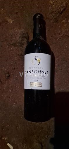 Bordeaux Saint-Émilion Grand Cru Grand Cru Château Sansonnet 2014