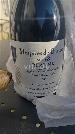 Burgundy Beaune Premier Cru Hospices De Beaune Nicolas Rolin 2018