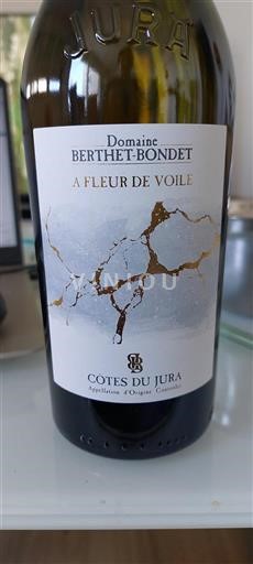 Jura Côtes du Jura Domaine Berthetbondet À Fleur de Voile 2022