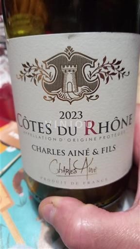 Valle del Rodano Côtes-du-Rhône Charles Ainé & Fils 2023