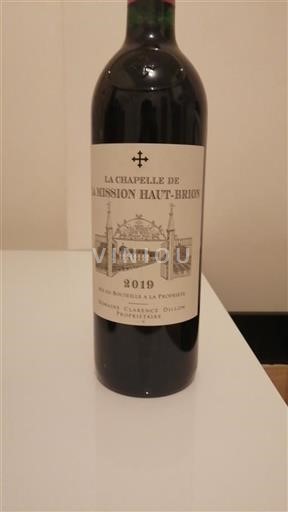 Bordeaux Pessac-Léognan Grand Cru Château La Mission Hautbrion La Chapelle 2019