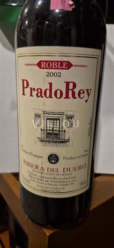 Castile and León Ribera del Duero Prado Rey Roble 2002