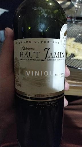 Bordeaux Bordeaux Supérieur Château Haut Jamin 2015