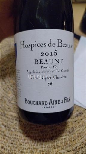 Burgundija Beaune Premier Cru Hospices De Beaune Cyrot-Chaudron 2015