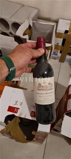Vin Rouge sec Château Bernones 2003 France Bordeaux Haut-Médoc Cru Bourgeois