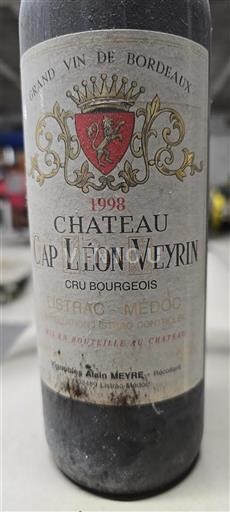 Bordeaux Listrac-Médoc Cru Bourgeois Château Cap Léon Veyrin 1998