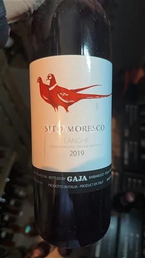 Piemont Langhe Gaja Sito Moresco 2019