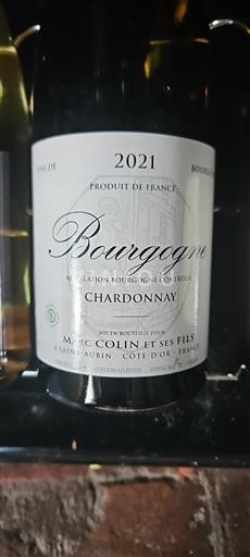 Bourgogne Marc Colin Et Ses Fils 2021
