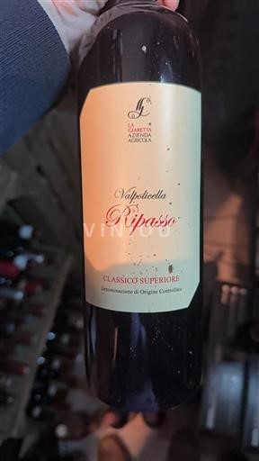 Veneto Valpolicella Classico Superiore La Giaretta Ripasso 2019