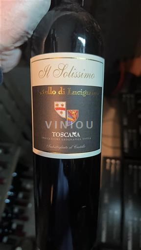 Vin Rouge sec Il Solissimo Castello Di Lucignano 2008 Italie Toscane