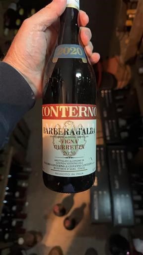 Piemont Barbera d'Alba Giacomo Conterno Vigna Cerretta 2020