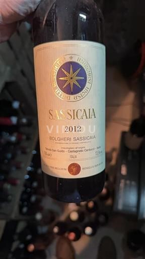 Tuscan Wines Unspecified Tenuta San Guido Sassicaia 2012